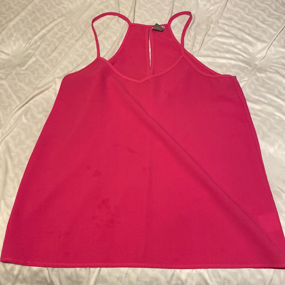 Pink tank top